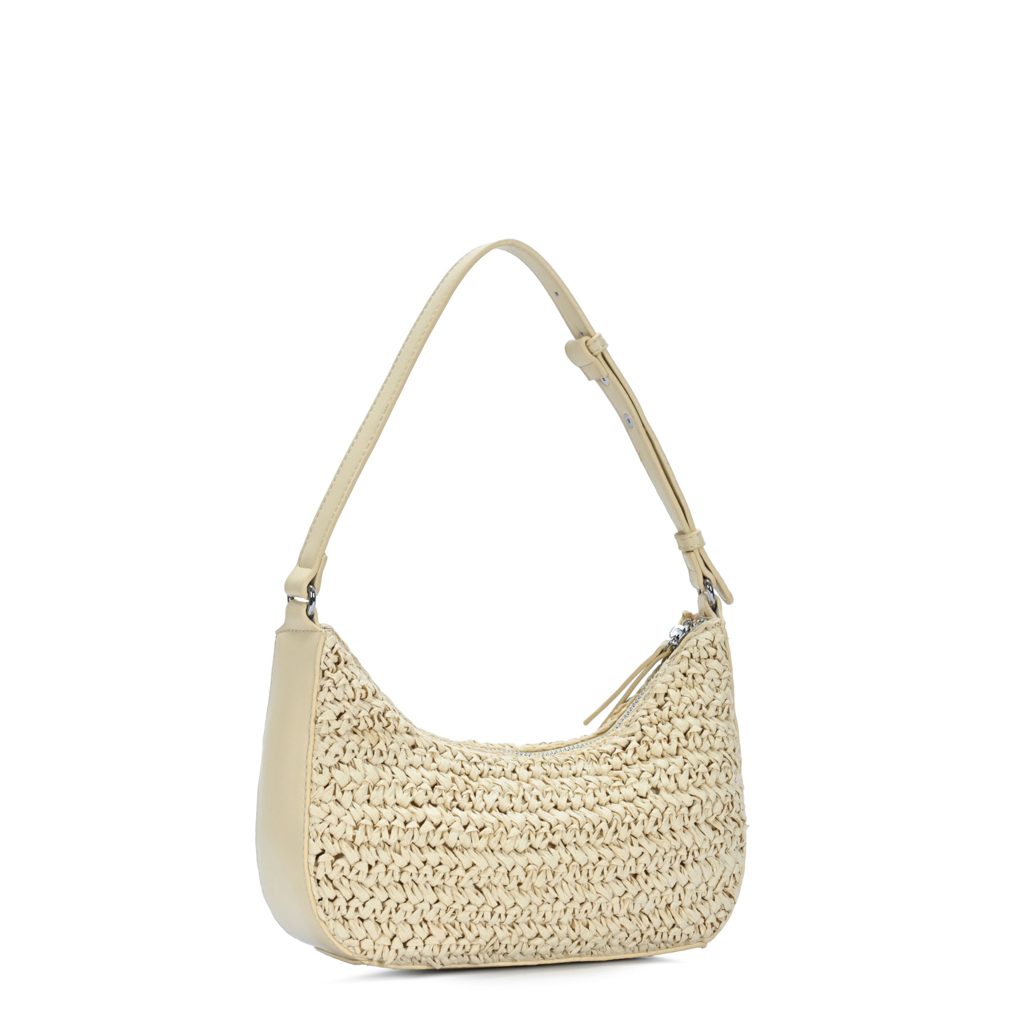Jules Straw Shoulder Bag