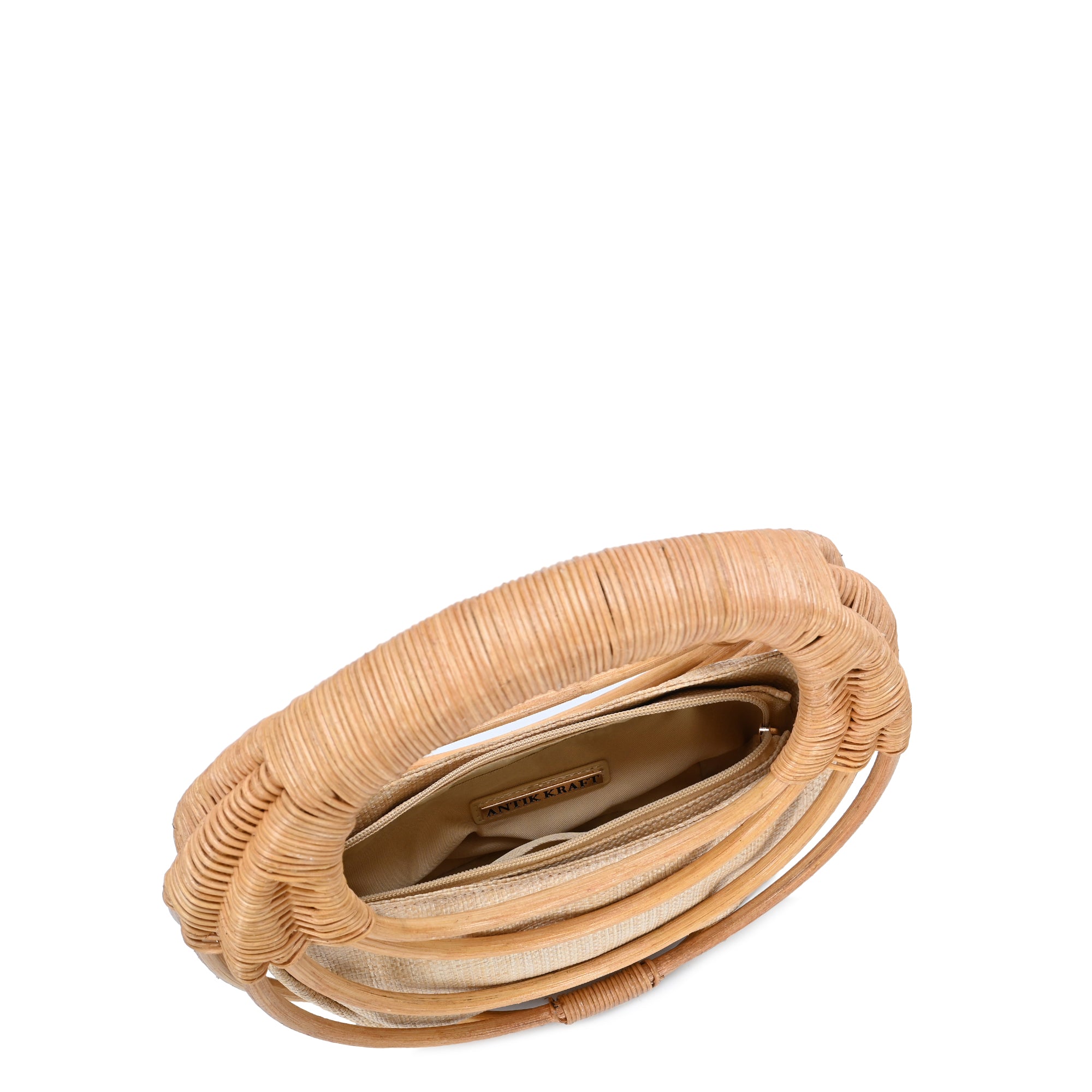 Solana Bamboo Straw Satchel