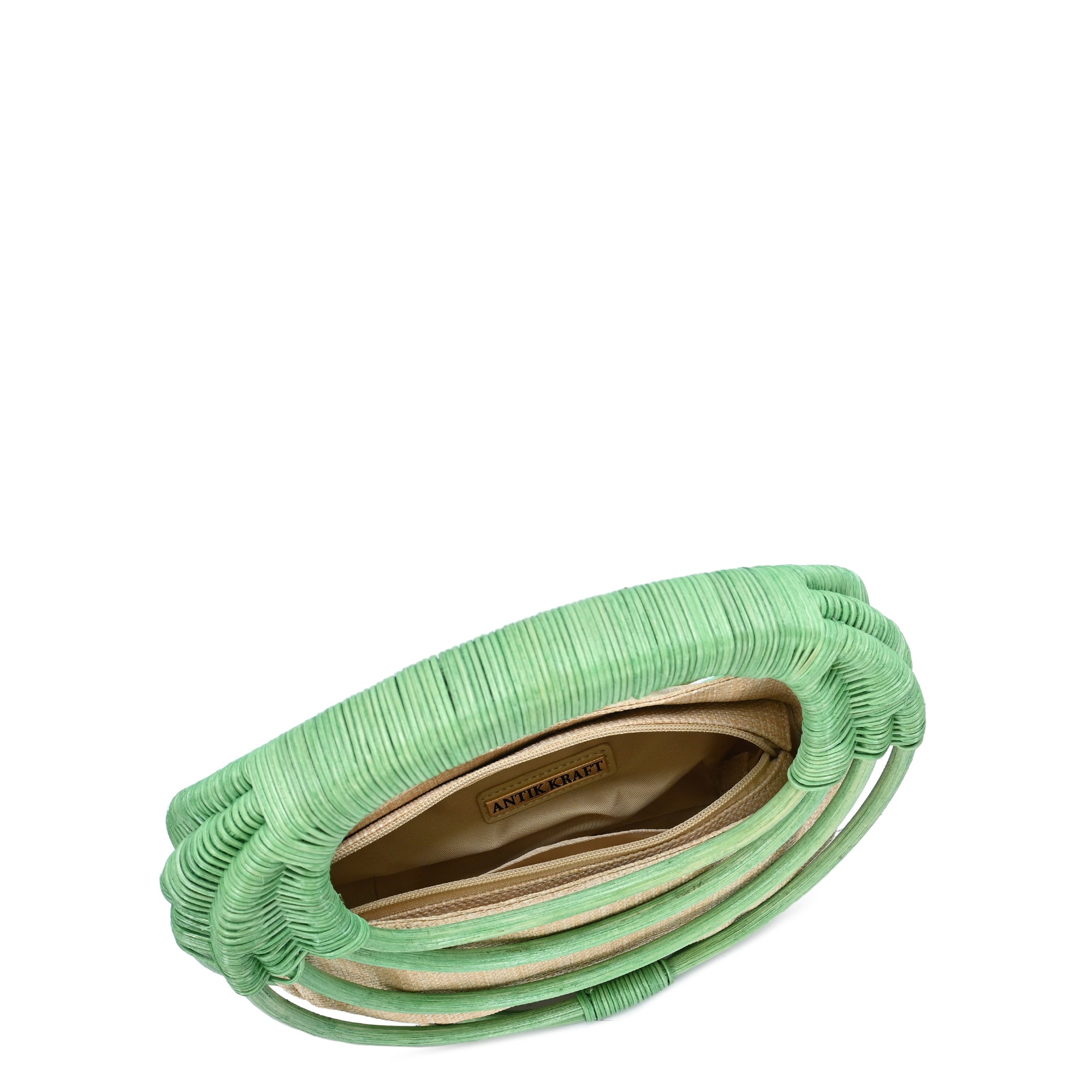 Solana Bamboo Straw Satchel