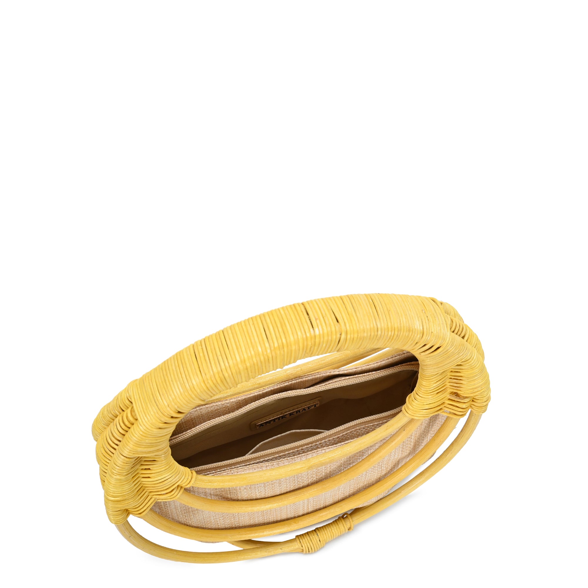 Solana Bamboo Straw Satchel