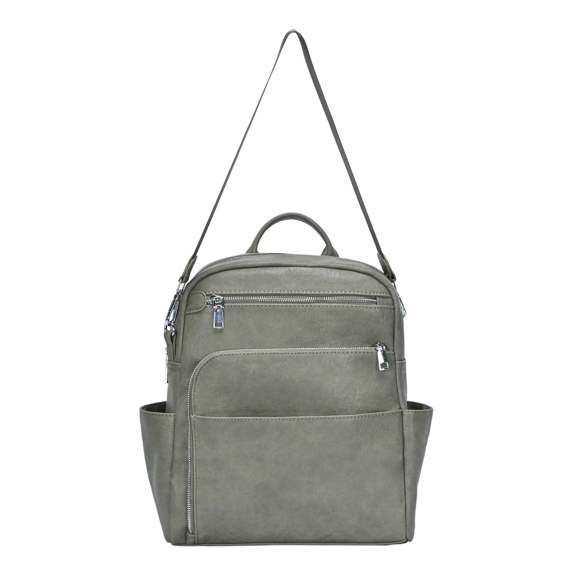 Grey cheap backpack handbag