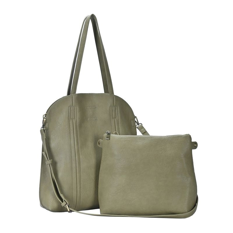 Faith 2 in 1 Detachable Pouch & Strap Tote