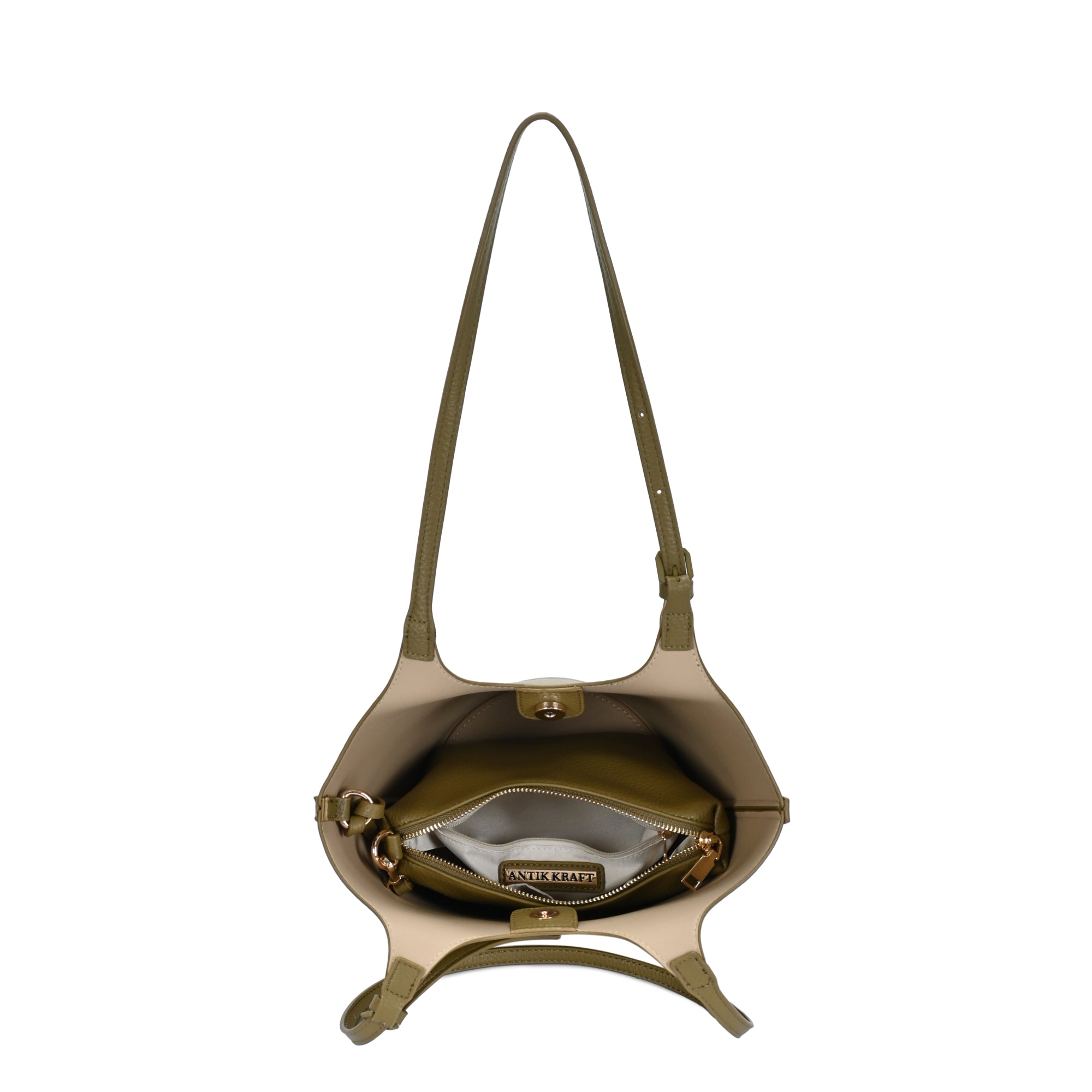 Solene 2 - in - 1 Shoulder Bag Tote - MMS Brands