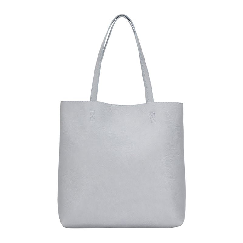 The Olivia Tote | Vegan Leather Tote Bag w/ Removable Pouch | Miztique