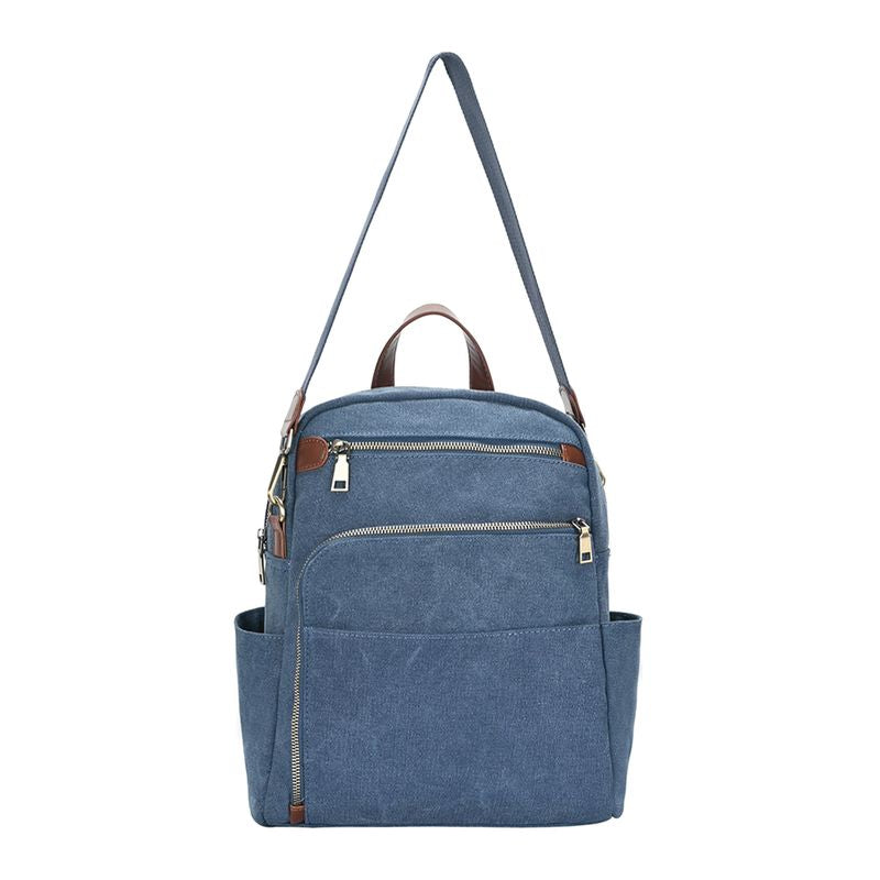 The Willa Canvas Backpack | Canvas Backpack Purse | by Antik Kraft