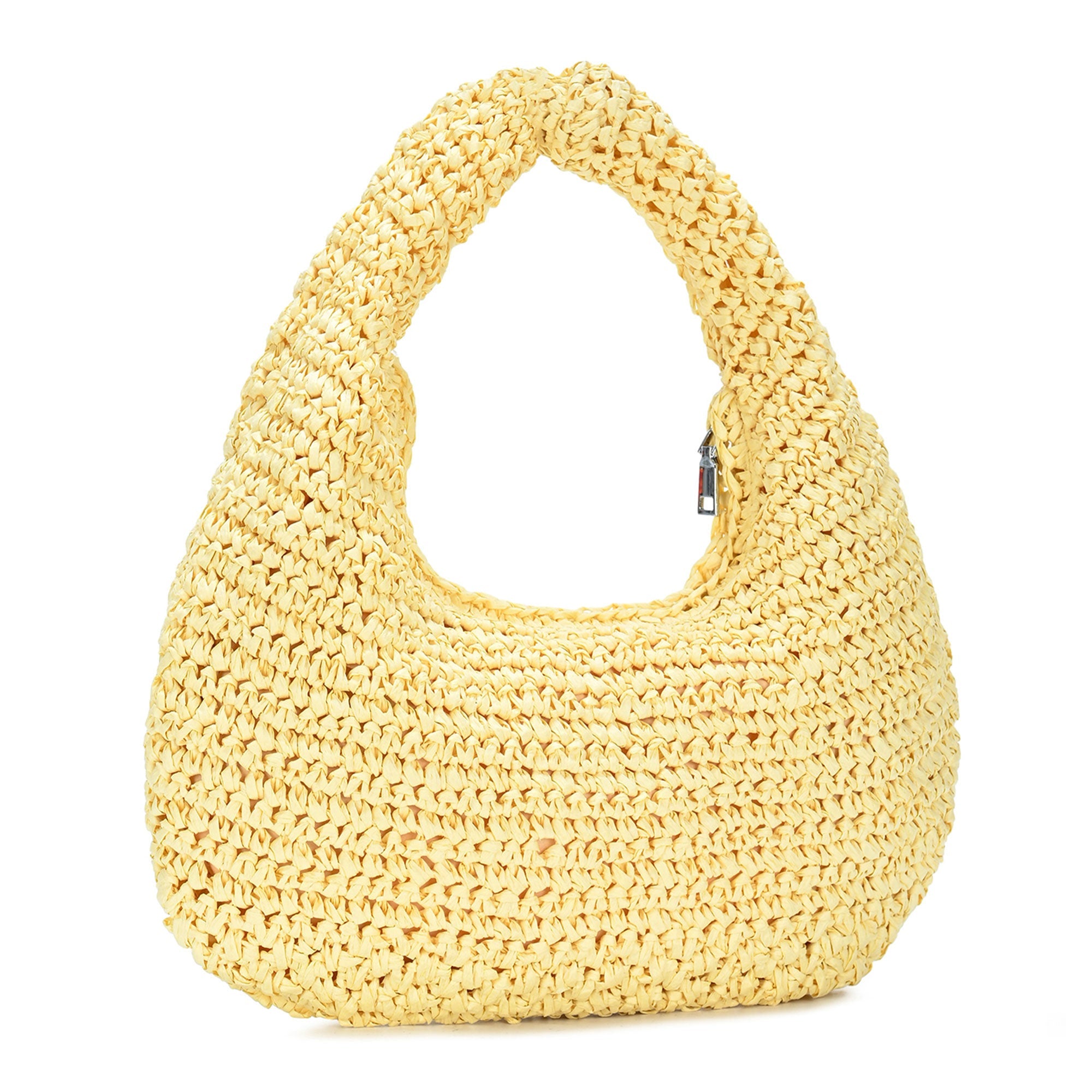 Solea Straw Clutch Bag