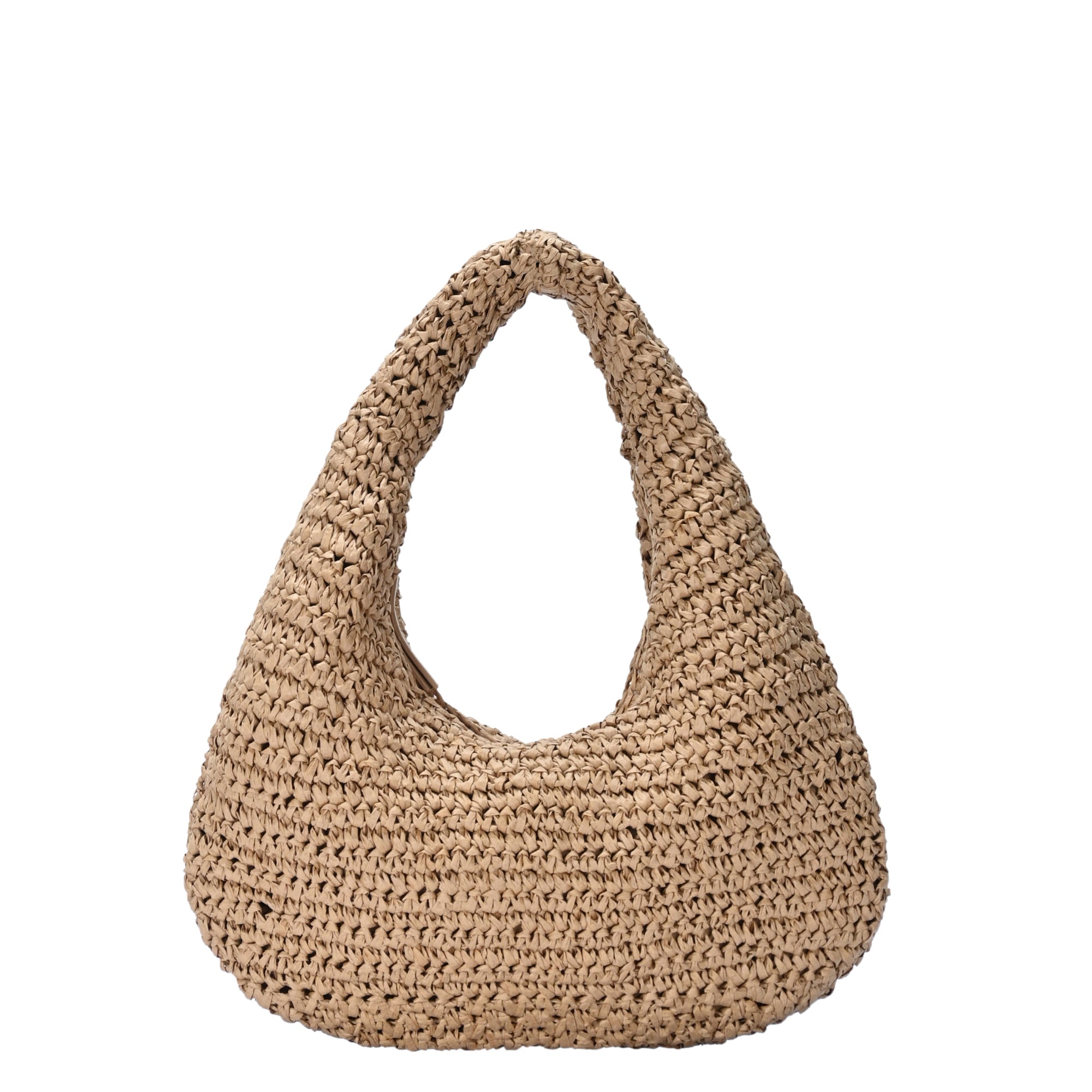 Solea Straw Clutch Bag