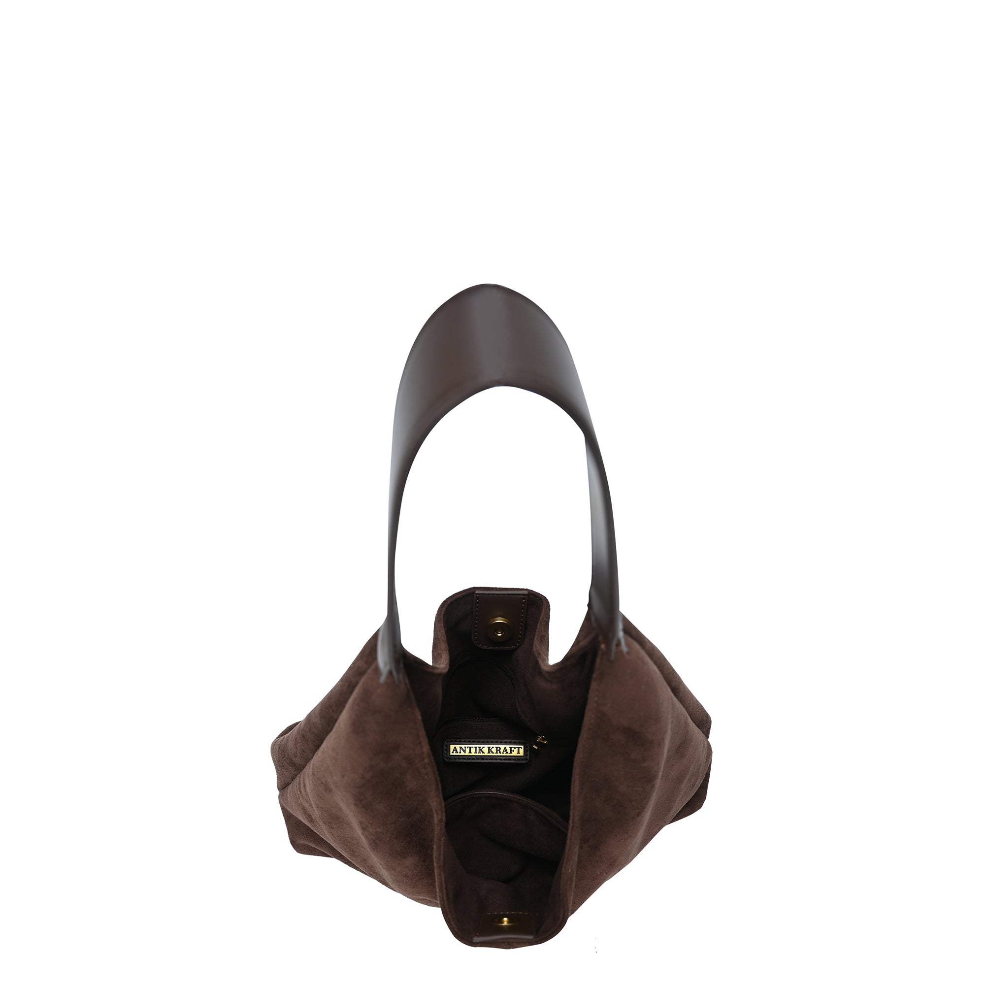 The Wren Hobo Bag | Faux Suede Hobo | by Antik Kraft