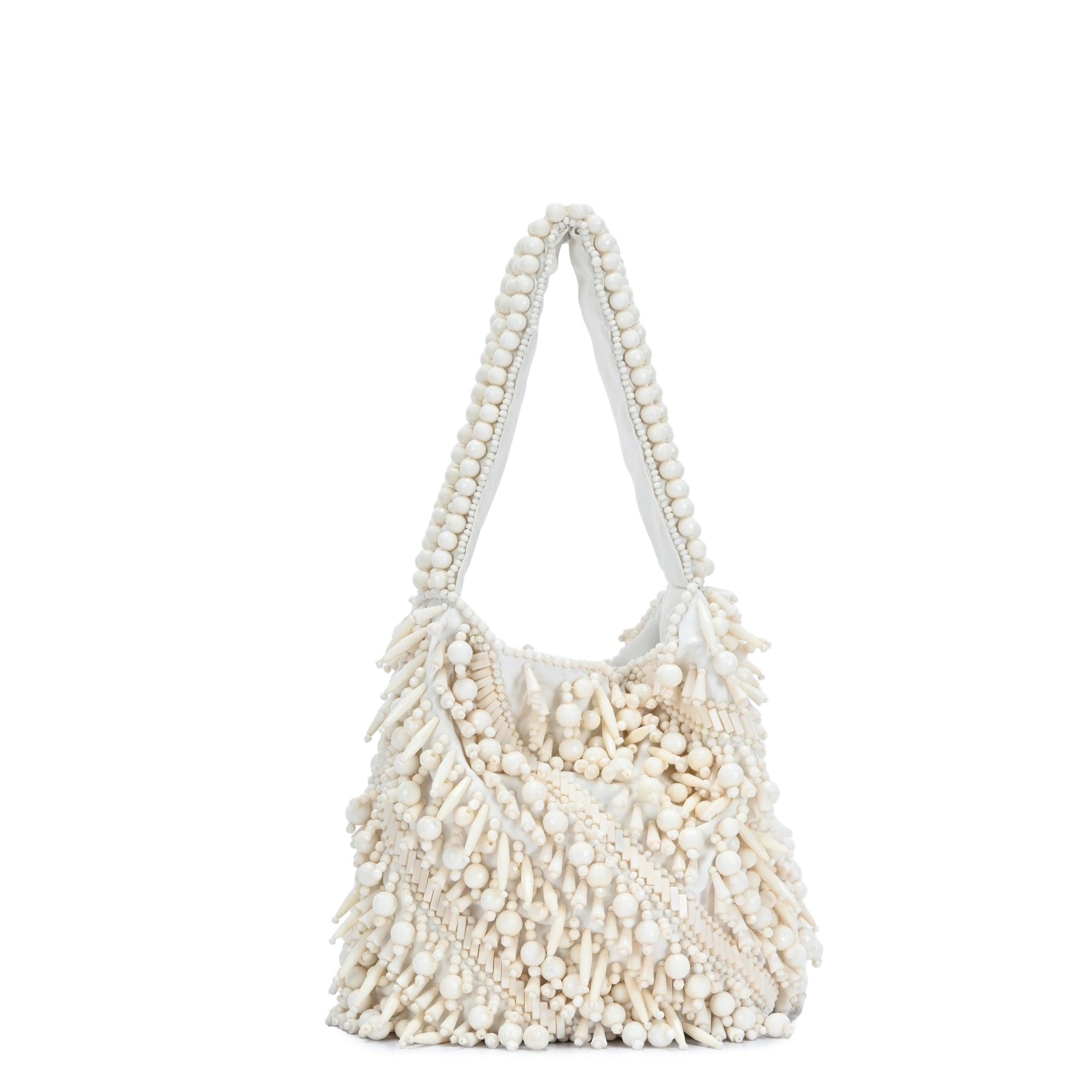 Meera Beaded Shoulder Bag