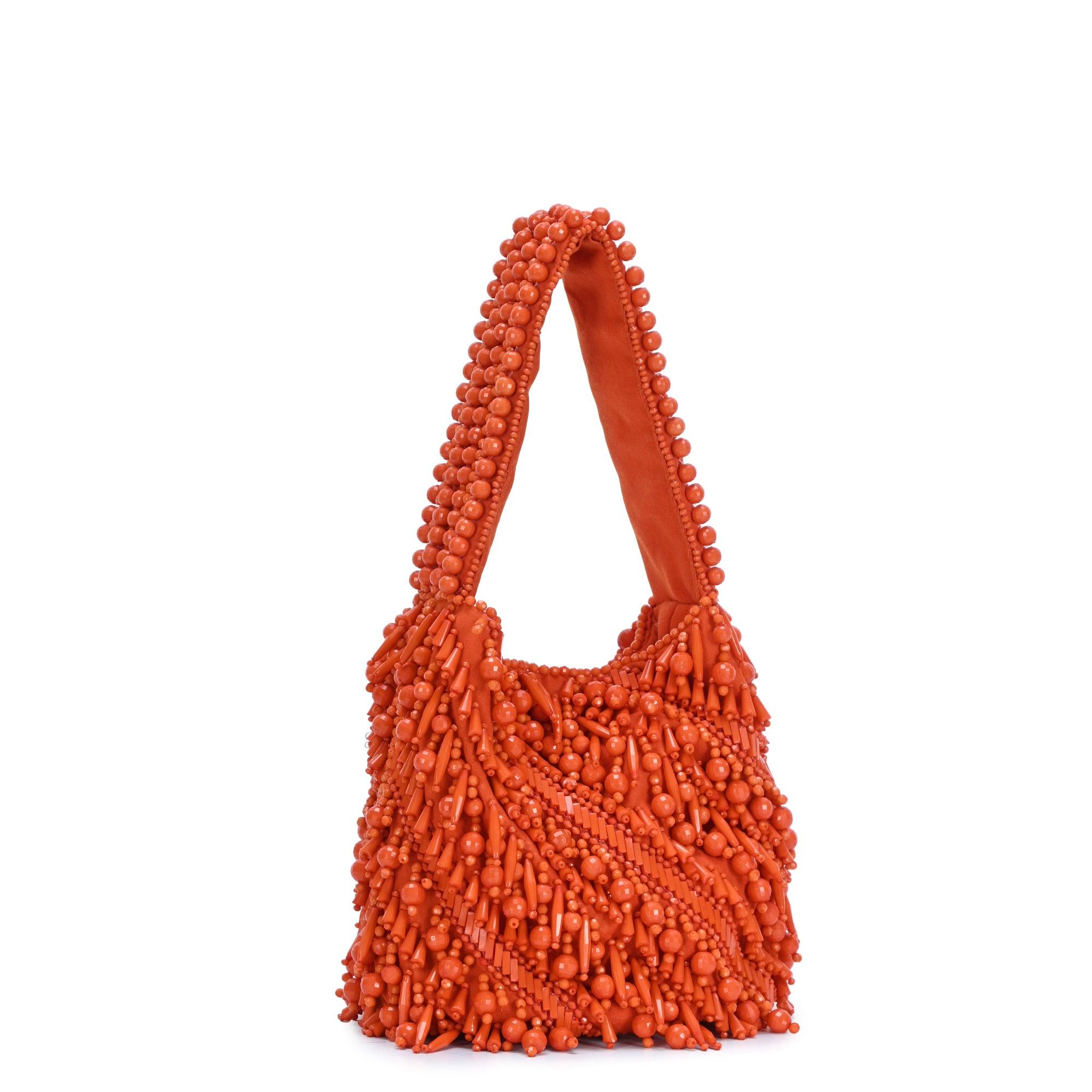 Meera Beaded Shoulder Bag