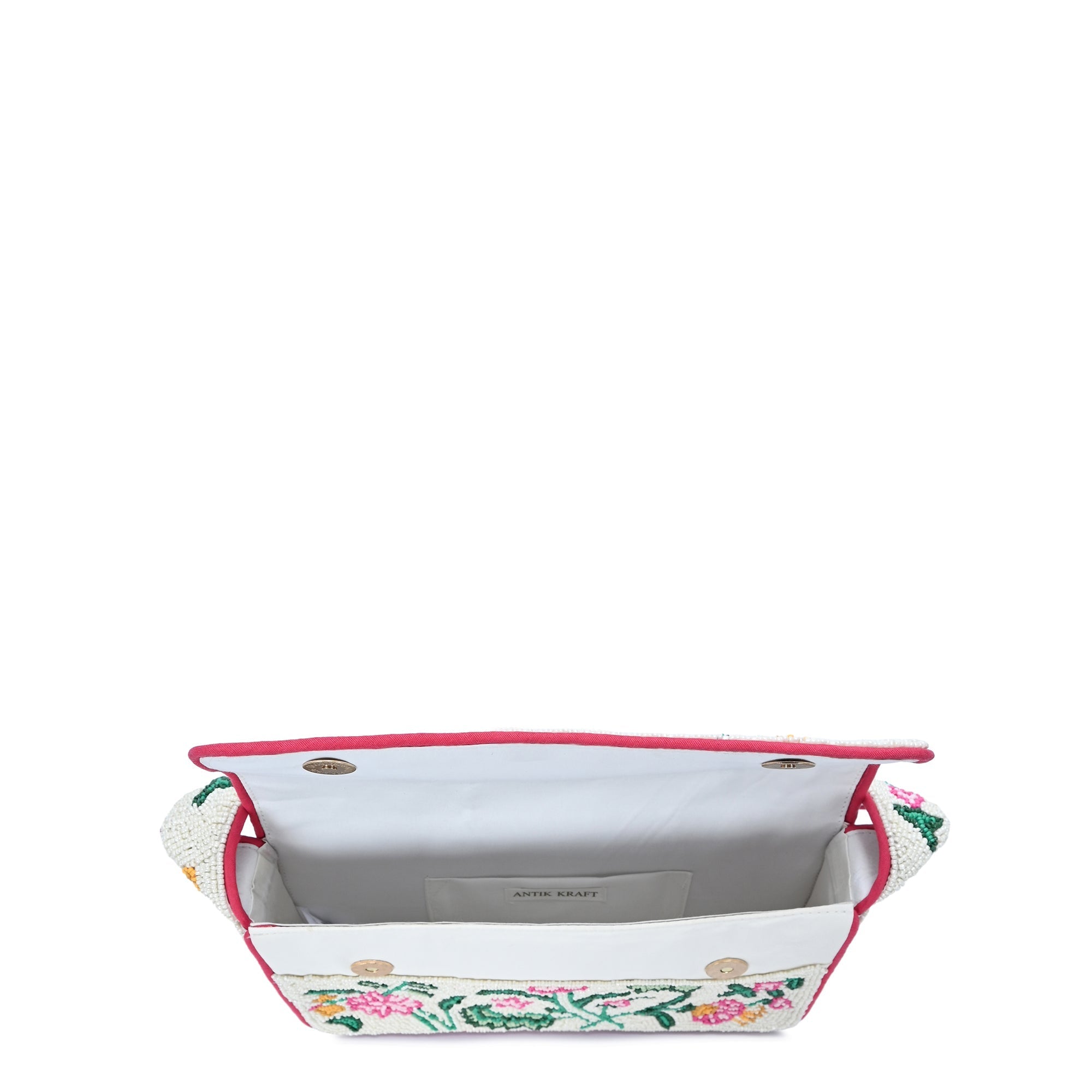 Anaya Beaded Snap Shoulder Bag - MMS Brands