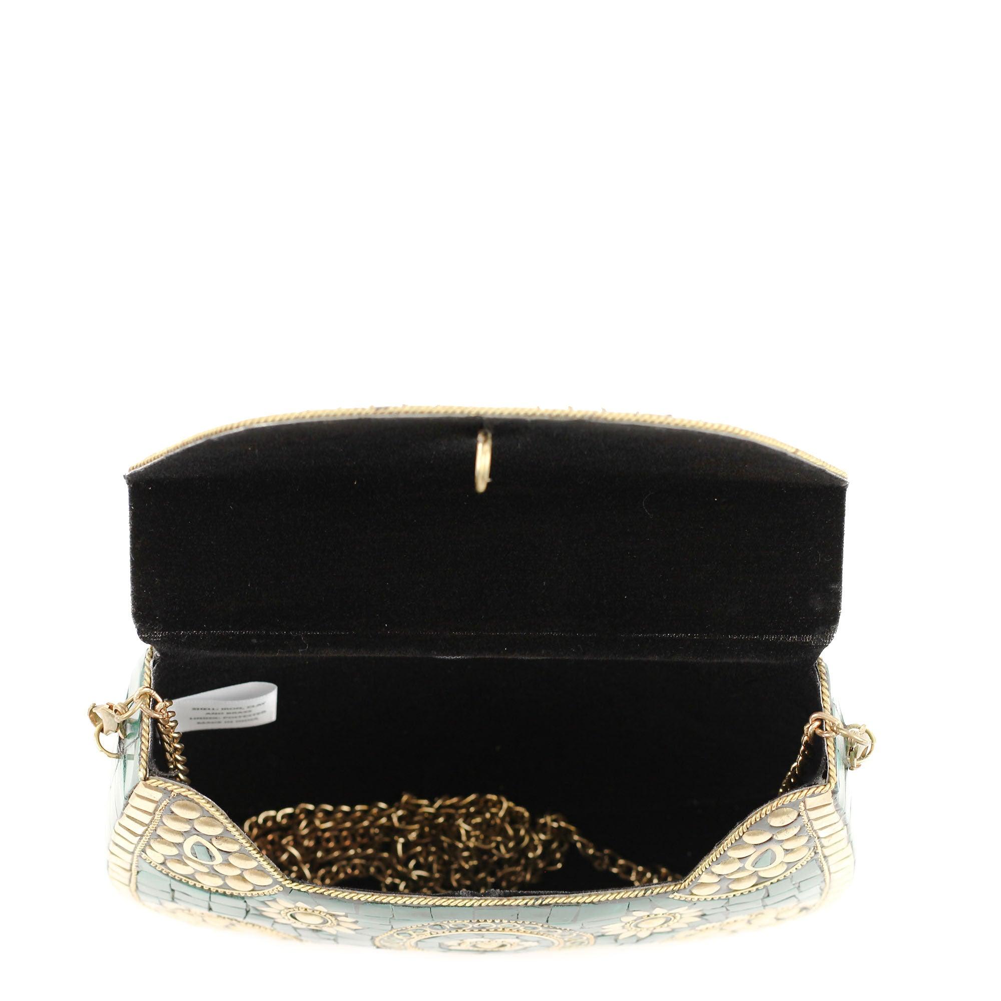SMALL LEATHER CLUTCH BAG IN, ANEST COLLECTIVE