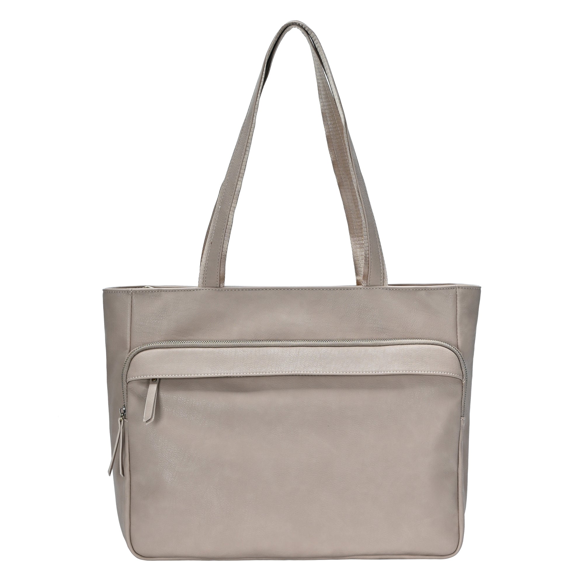 The Harper Travel Tote | Vegan Leather Laptop Tote | Miztique