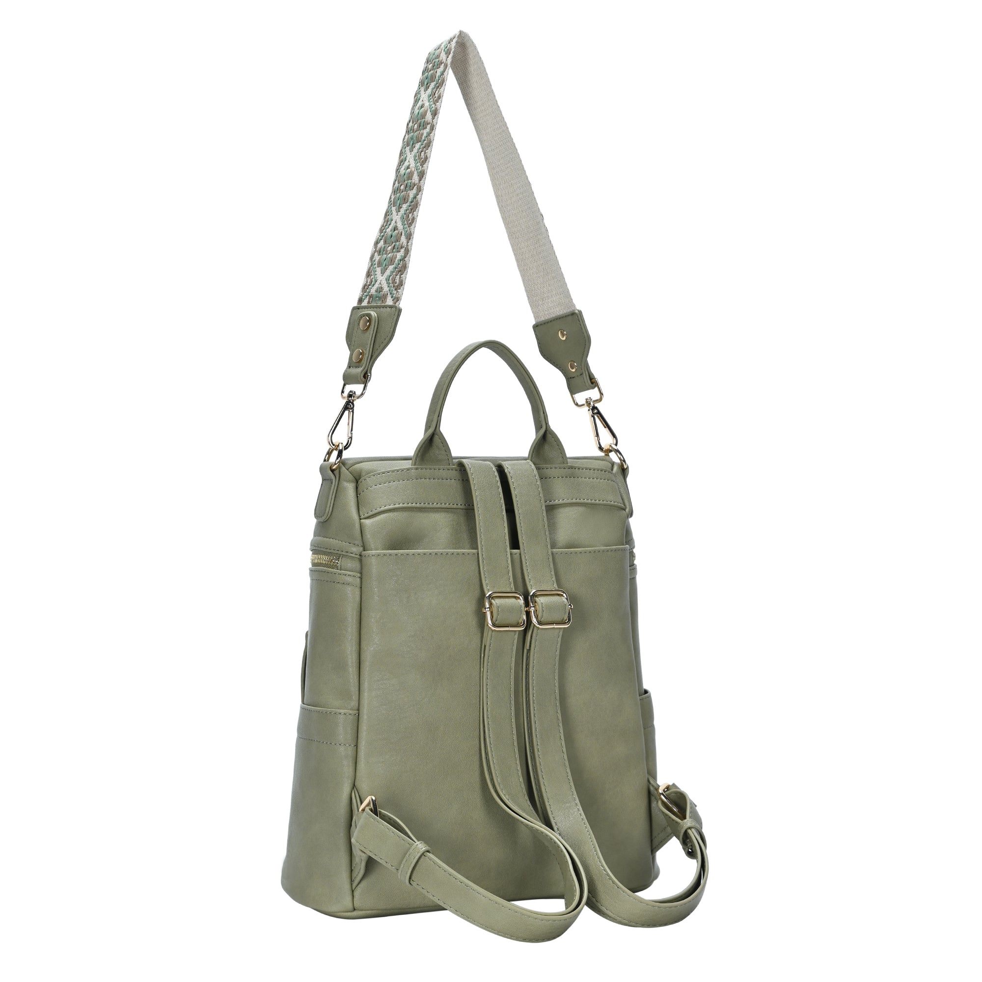 Nyra Convertible Backpack Purse | Vegan Leather Backpack | Antik Kraft