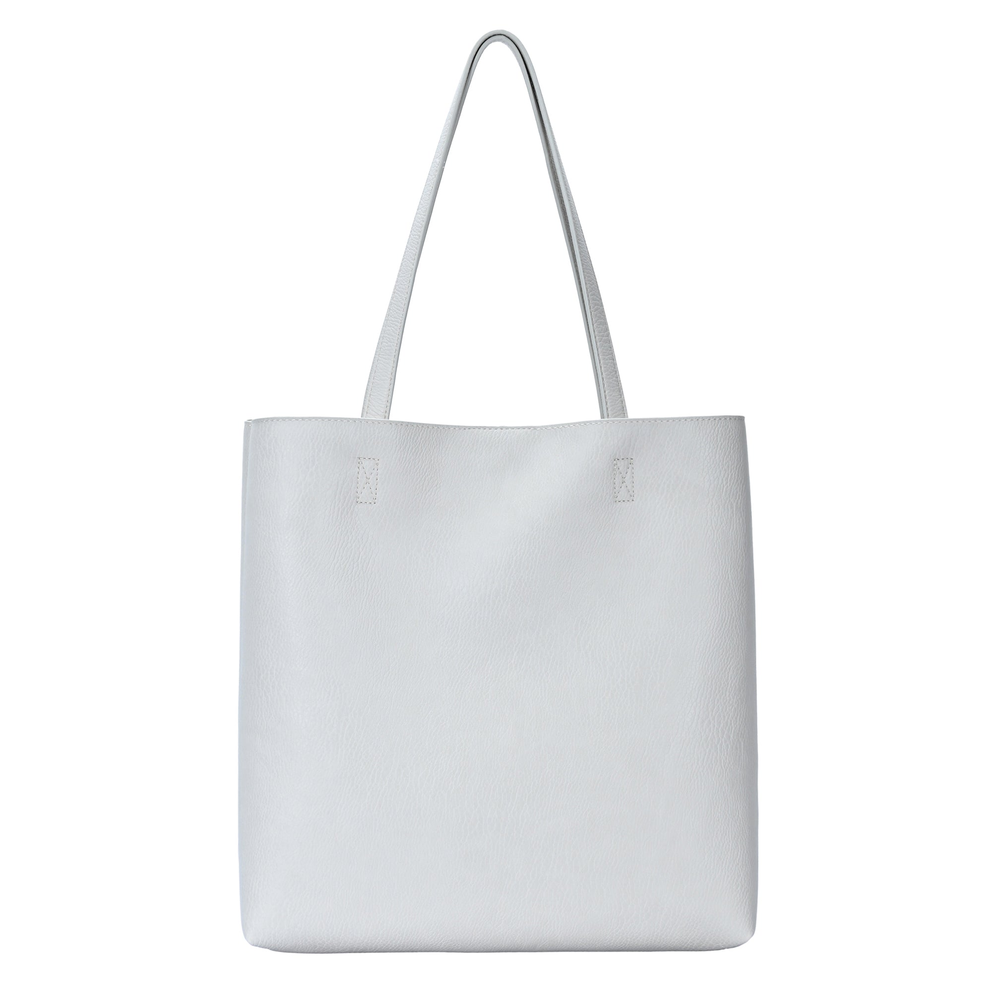 The Olivia Tote | Vegan Leather Tote Bag w/ Removable Pouch | Miztique