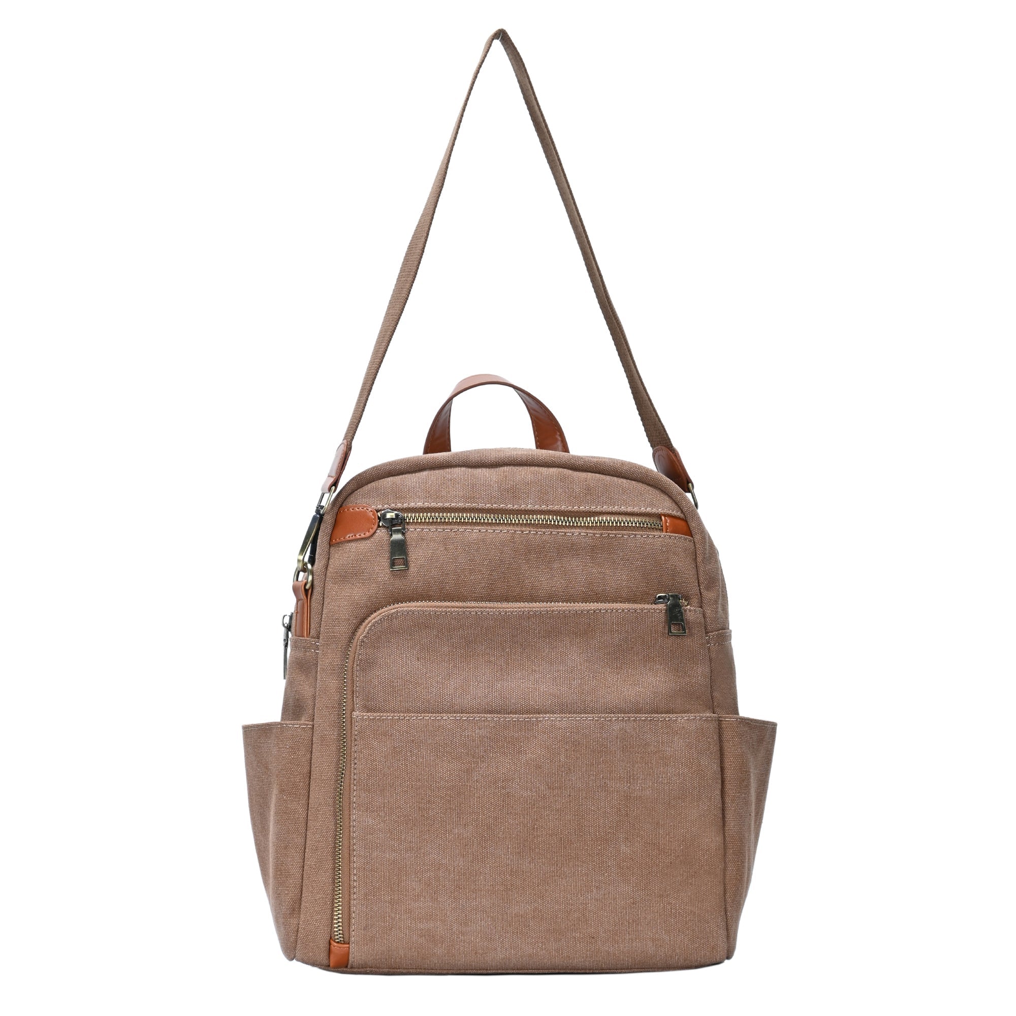 The Willa Canvas Backpack | Canvas Backpack Purse | by Antik Kraft