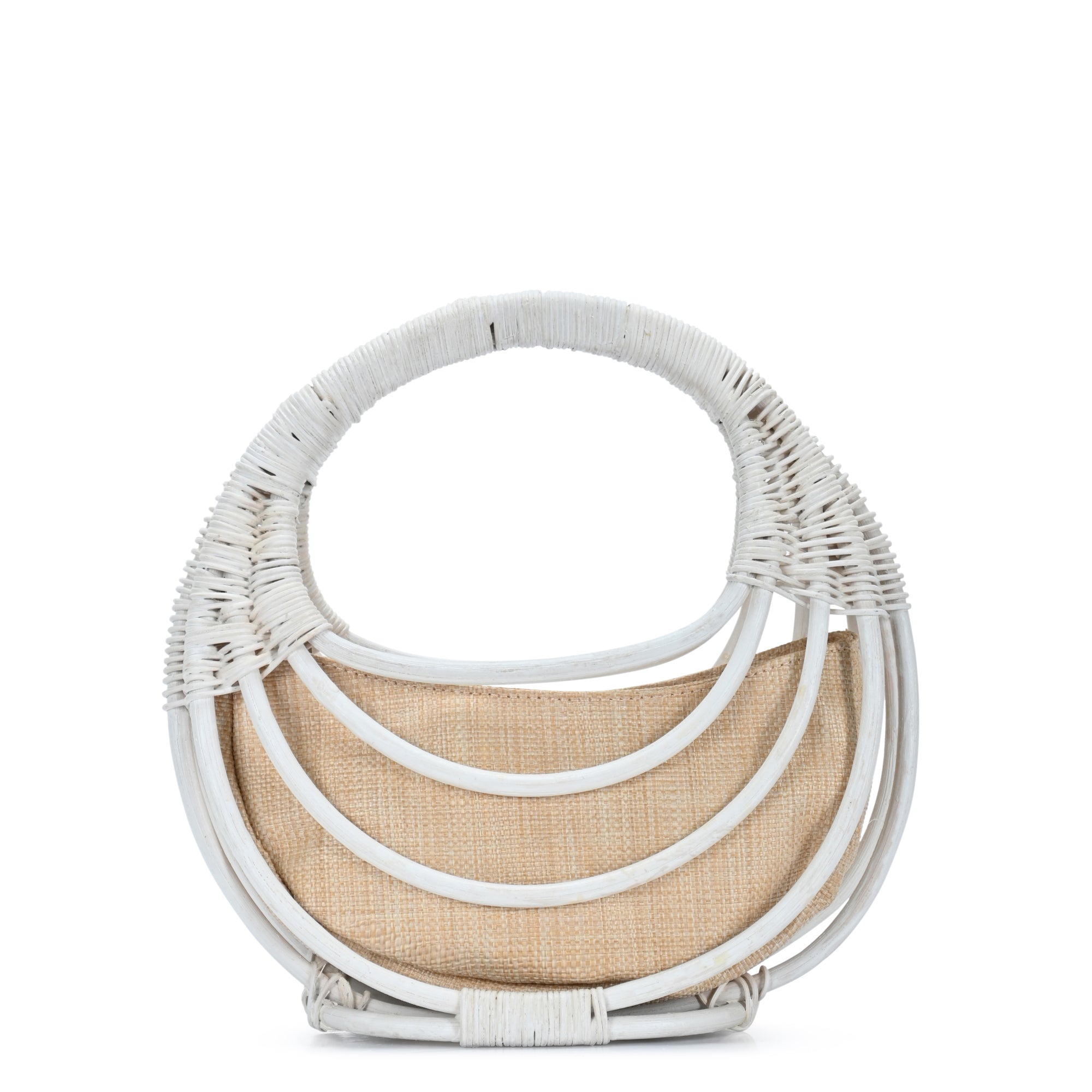 Solana Bamboo Straw Satchel by Antik Kraft