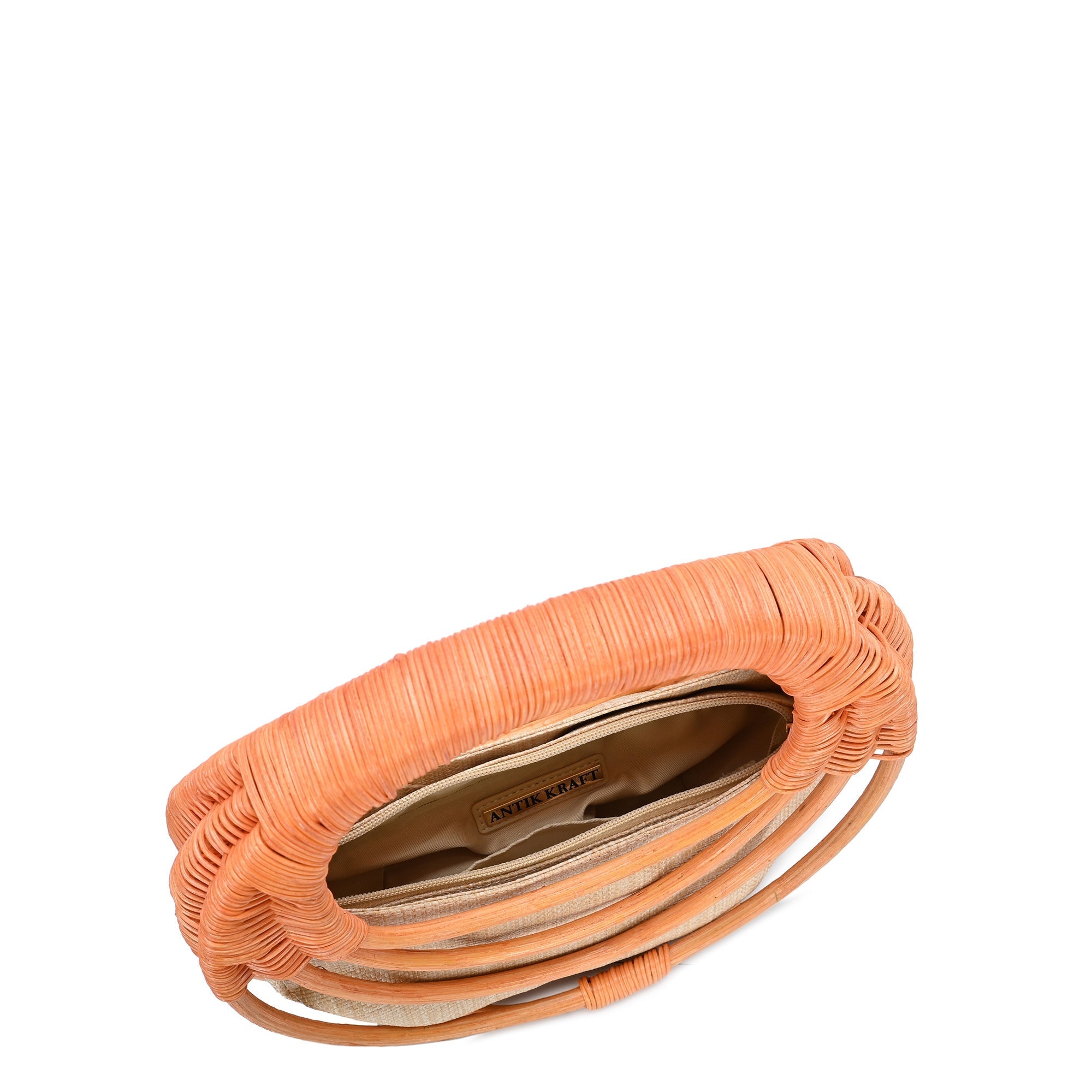 Solana Bamboo Straw Satchel by Antik Kraft