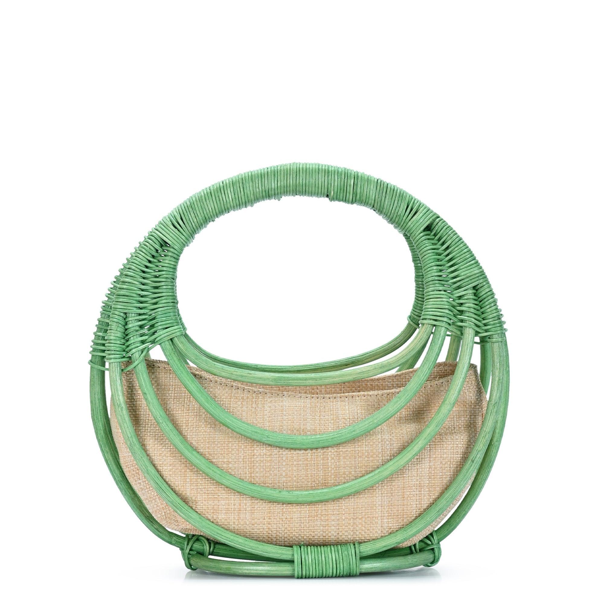 Solana Bamboo Straw Satchel by Antik Kraft
