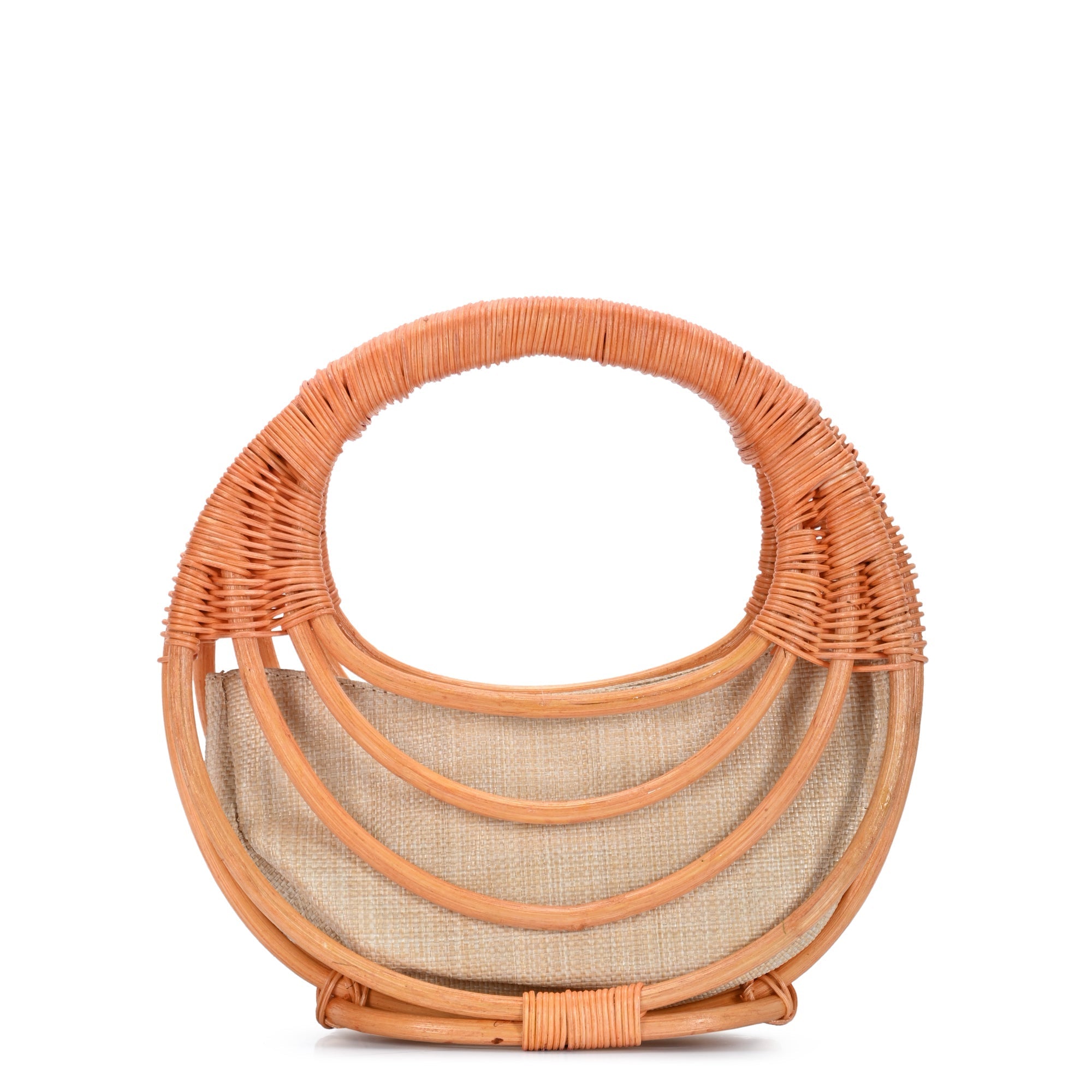Solana Bamboo Straw Satchel by Antik Kraft