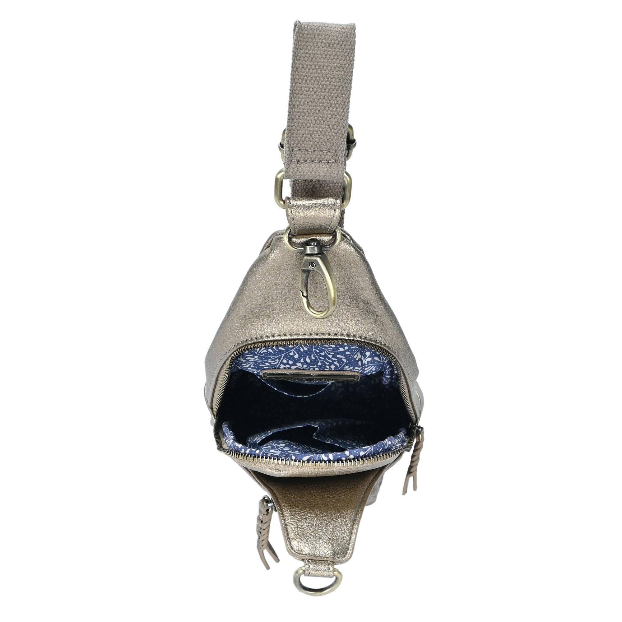 Tasha Crossbody Sling | Vegan Leather Sling Bag | Antik Kraft